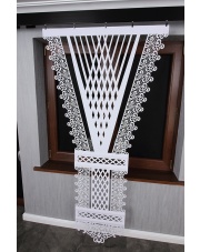 Panel ażurowy V pojedyńczy 90x wys max 260 cm