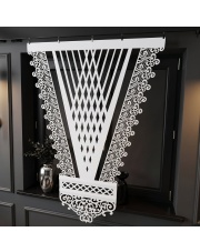 Panel ażurowy V 90 cm, wysokość 120–160 cm – na wymiar