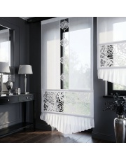 Wysoki panel Róża z batystu 60–130 × 190–260 cm – na wymiar
