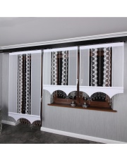 Komplet paneli koronka batyst - karnisz 270 cm