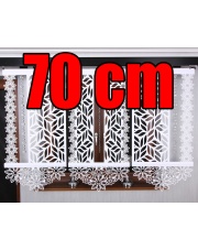 Panel ażurowy z motywem kwiatowym szer 70 cm