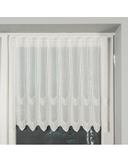 Zazdrostka haftowana panelowa, wysokość 60cm, kolor 012 kremowy 017499