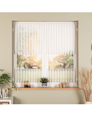 Zazdrostka haftowana panelowa na batyście, wysokość 70cm, kolor 010 naturalny 096272