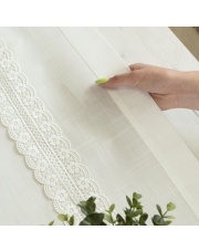SEVILLA Obrus z gipiurą, szerokość 140cm x wysokość 220cm, kolor 001 biały 202551