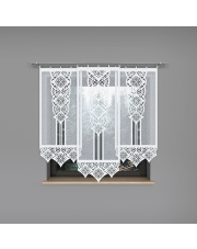 KLAUDIA Panel żakardowy gotowy, szerokość 60 x wysokość 160cm, kolor 001 biały 001331
