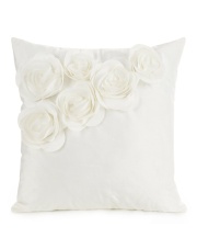 POSZEWKA FLORES 1 45 X 45 CM KREMOWY