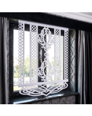Panel ażurowy z ozdobnym medalionem szer 80/90cm