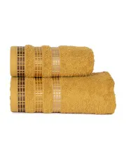 LUXURY Ręcznik, 70x140cm, kolor 110 złoty miodowy LUXURY